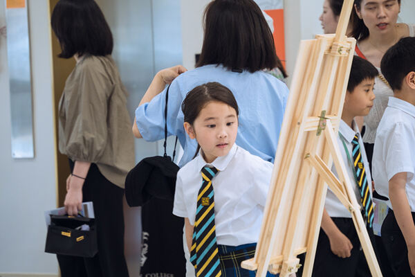 惠立艺术展,南通惠立学校